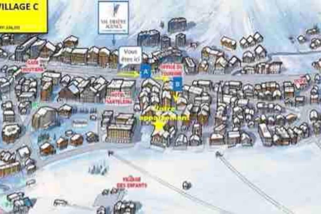 Central 3 Bedroom Chalet With Balcony Val-dʼIsère Εξωτερικό φωτογραφία